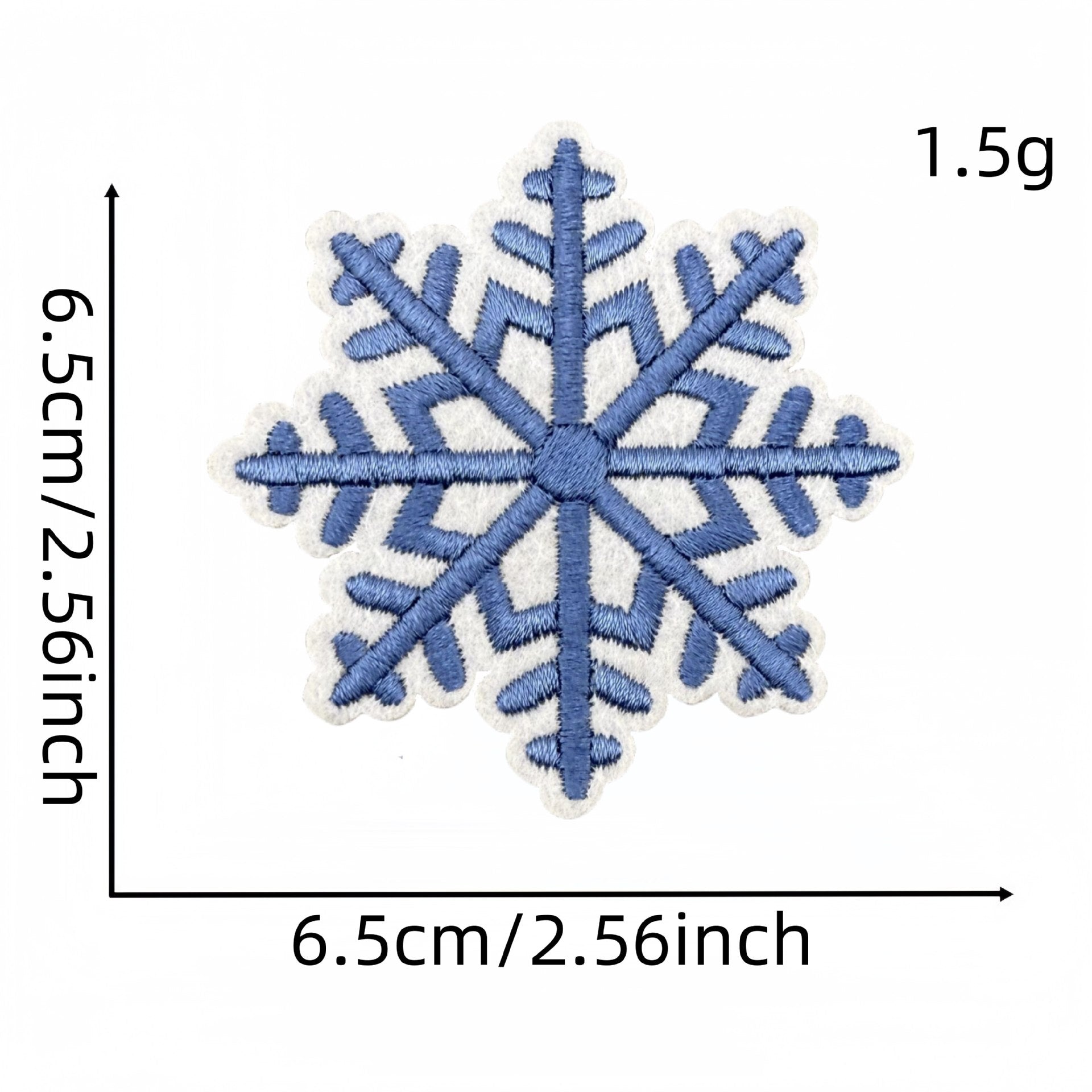 Wholesale Blue Snowflake Cartoon Penguin Animal Embroidery DIY Patches