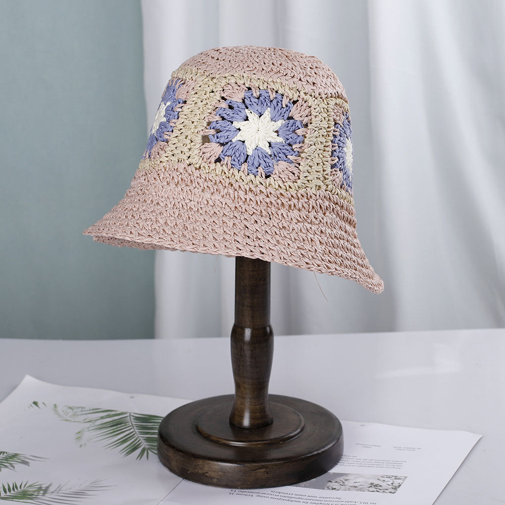 Wholesale Hand Knitted Summer Breathable Straw Hats