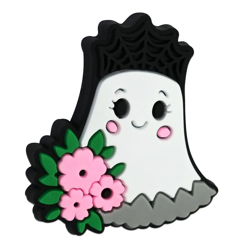 Wholesale Random 100pcs/pack   series of colorful 2D Focal Beads