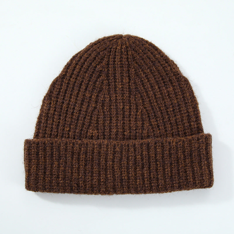 Wholesale Unisex Winter Large Head Circumference Warm Simple Beanie