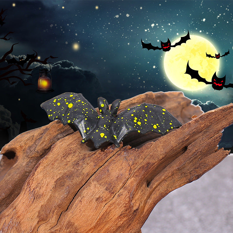 Wholesale house resin ornaments simulation bat miniature model decoration accessories
