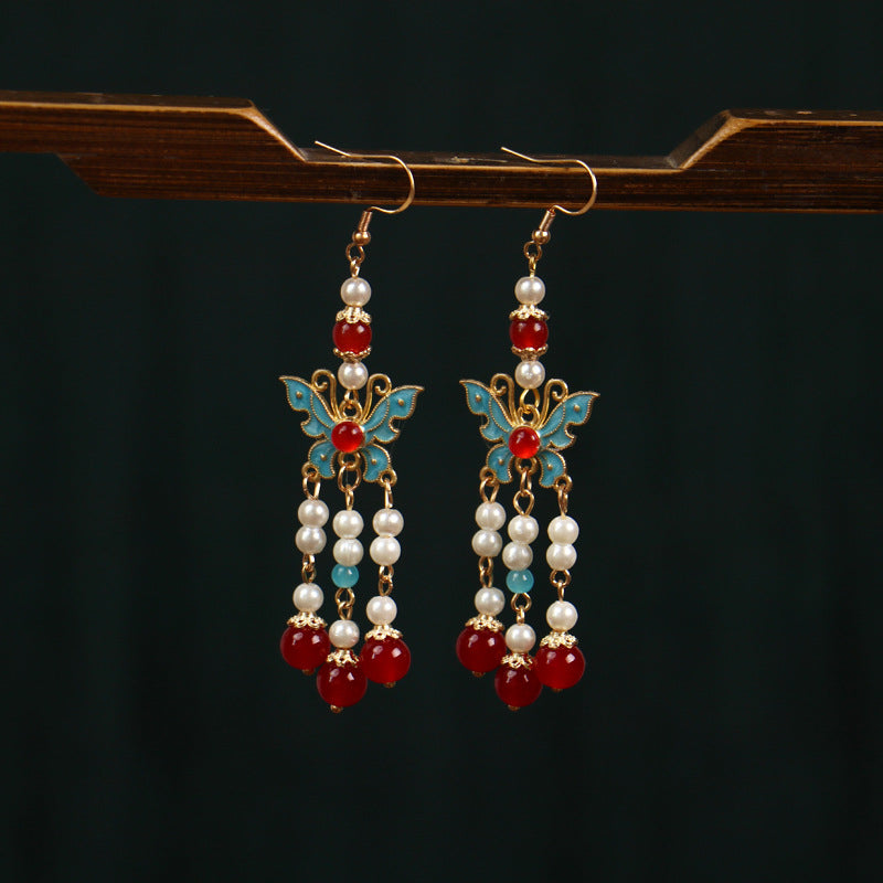 Wholesale Vintage court style ethnic antique earrings