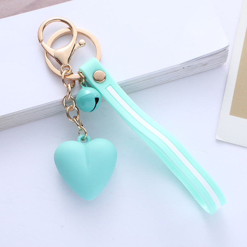 Llavero de amor de color acrílico acrílico al por mayor