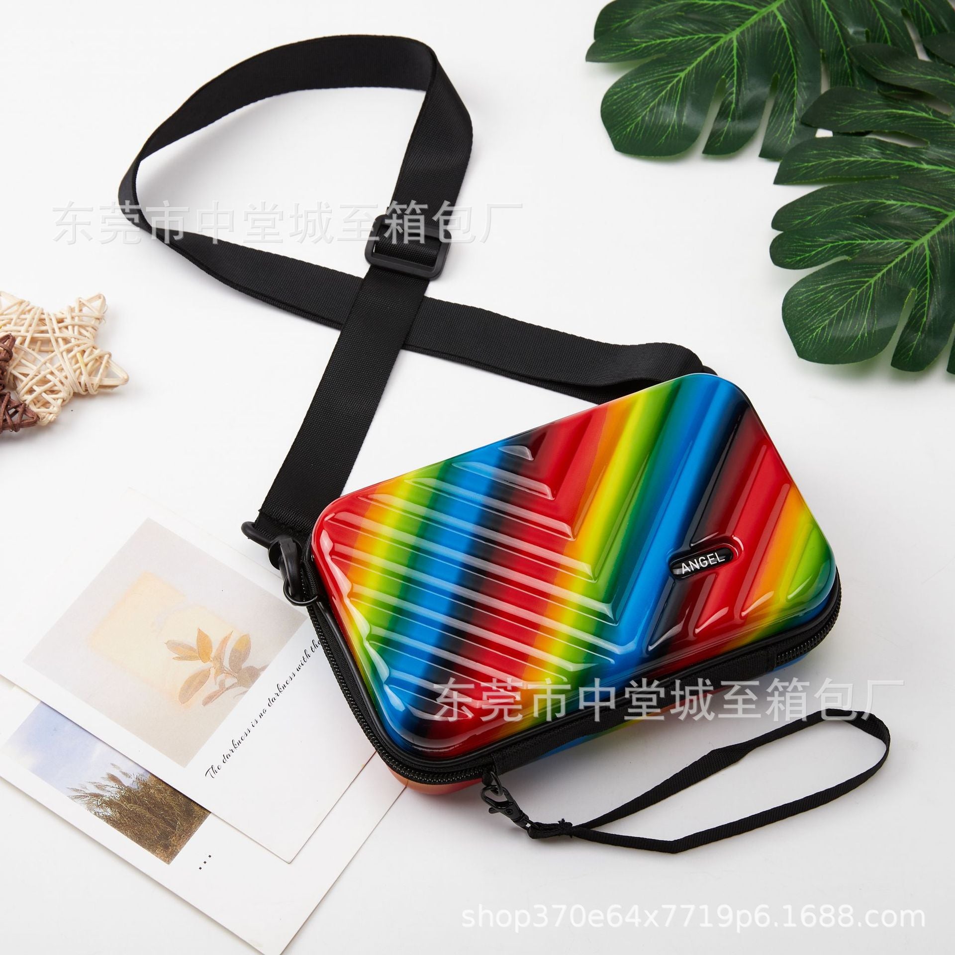 Wholesale Cosmetic Bag 7 Inch Luggage PC Hard Shell Wash Small Ladies Crossbody Bag