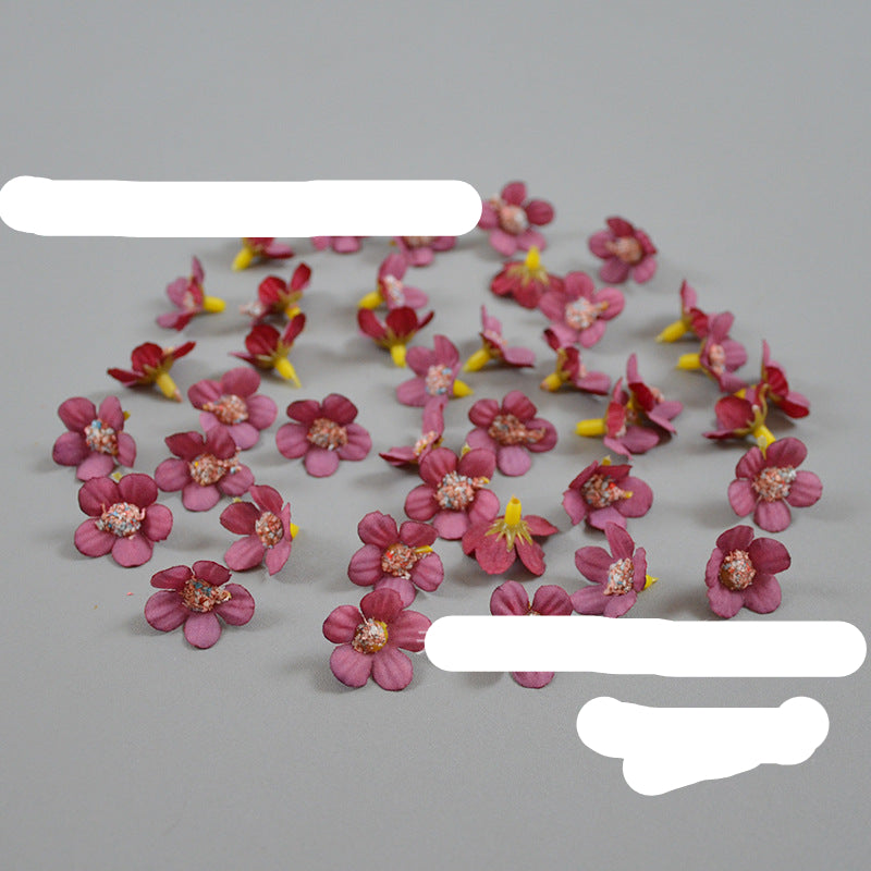 Wholesale Simulation flower mini Daisy cute wild chrysanthemum flower DIY wreath hat accessories various scene layout