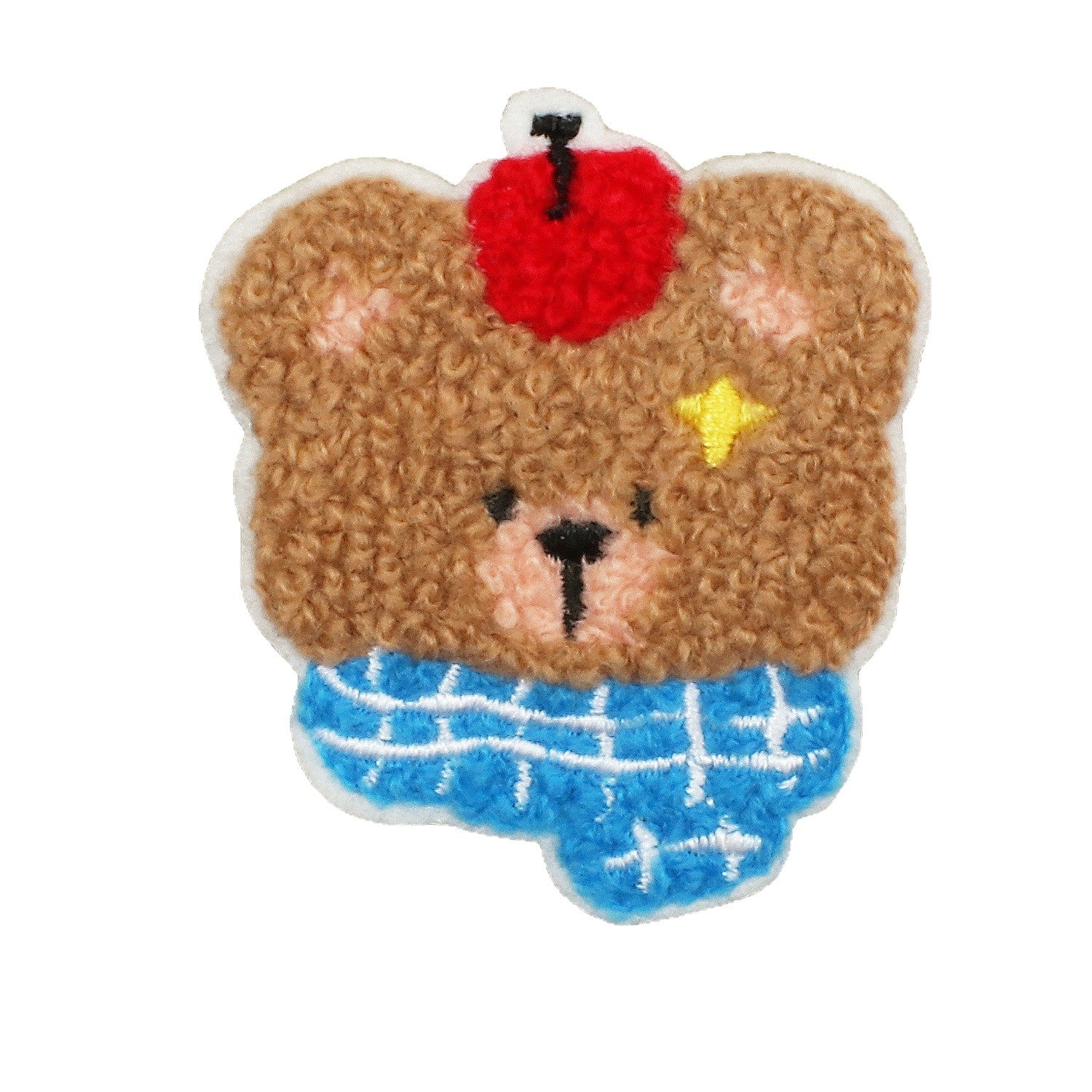 Wholesale Bow Bear Embroidered Cloth DIY Patches