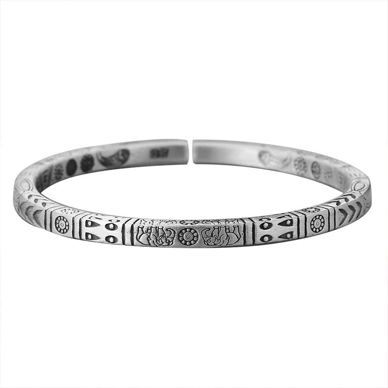 Wholesale Vintage Viking Pattern Adjustable Men's Bracelet