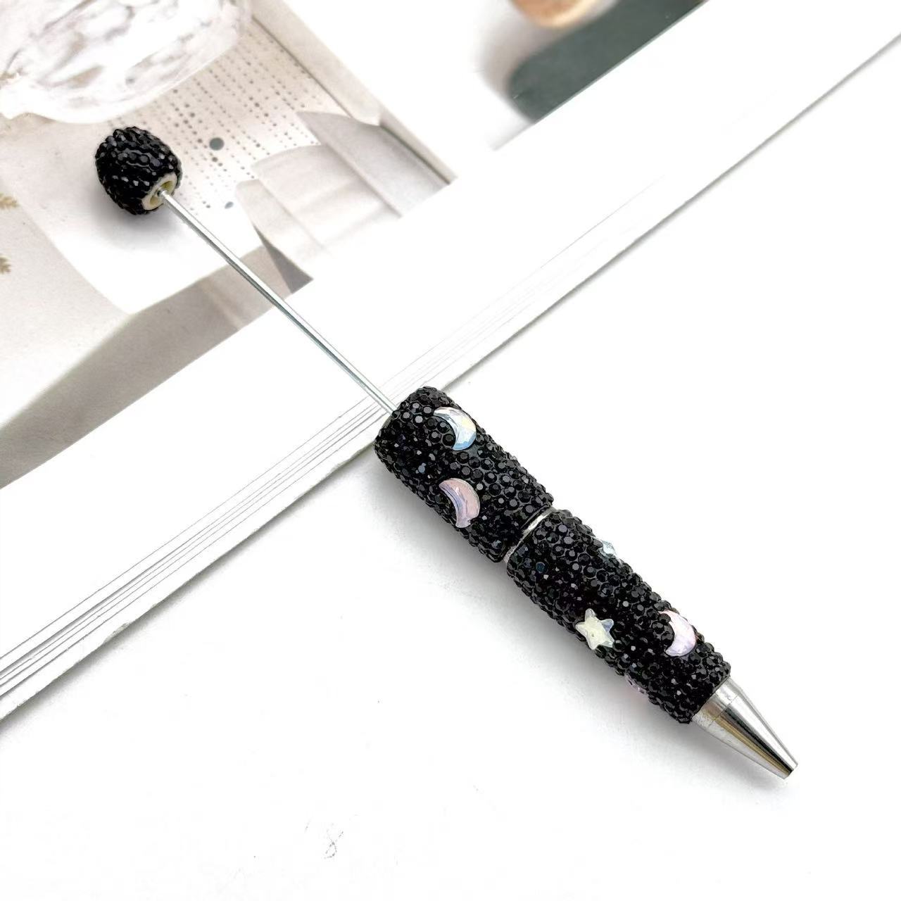 Wholesale Star Full Diamond beadable pens