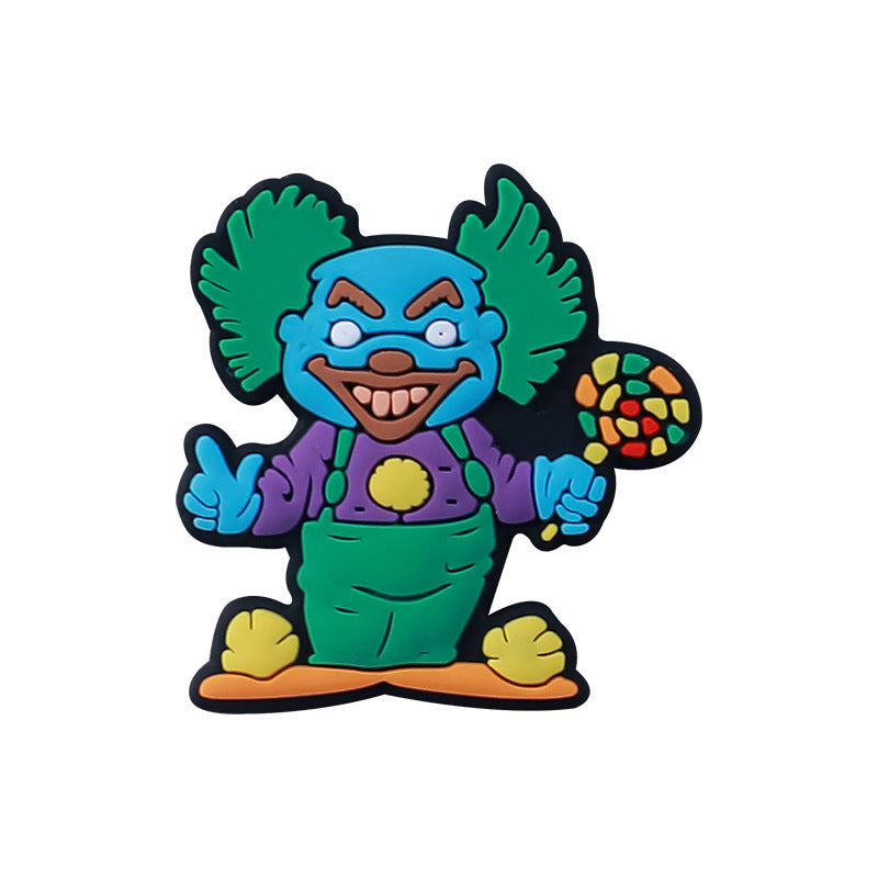 Wholesale  20pcs Halloween silicone beads new dark series loose beads diy bracelet necklace accessories cartoon silicone beads