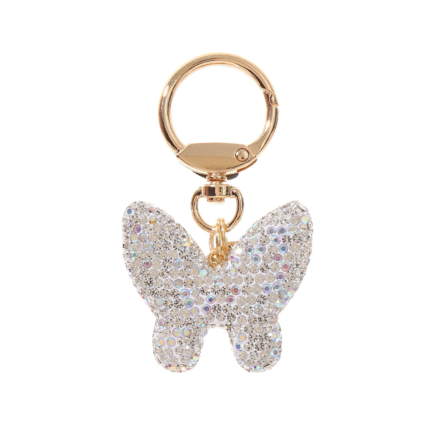 Wholesale Full Diamond Butterfly Keychains
