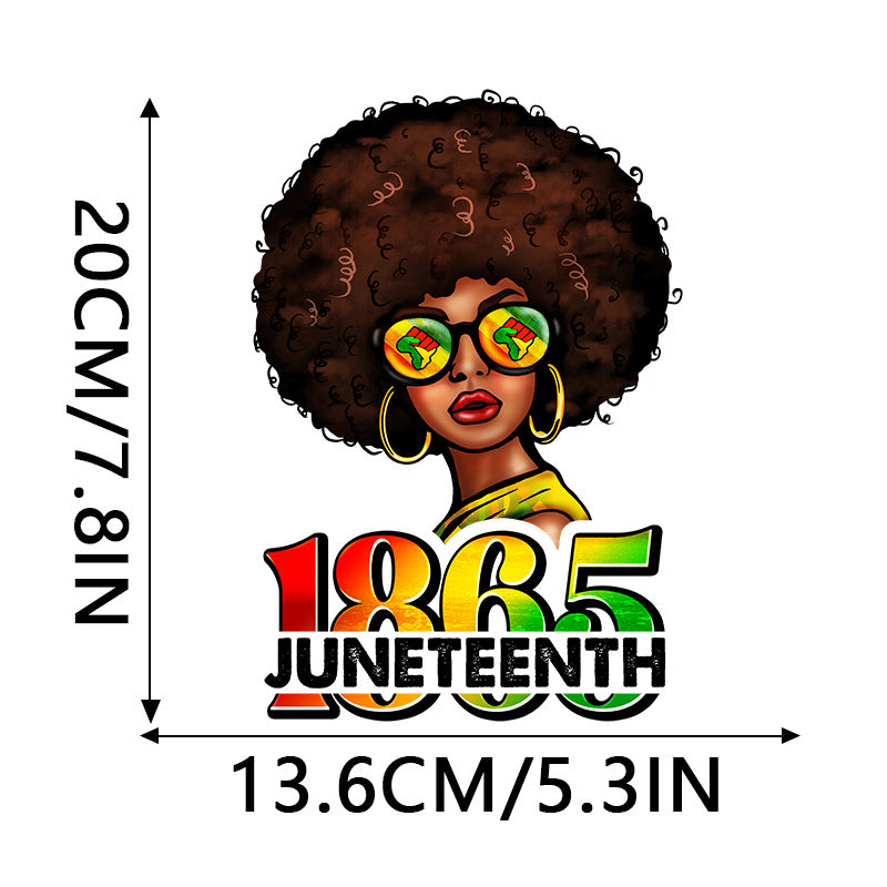 Wholesale 10pcs Black June Festival UV DTF Ready to Press Transfers Wraps