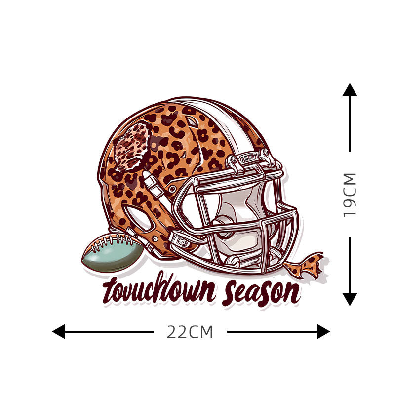 Wholesale rugby jersey UV DTF ready-to-use transfer stickers