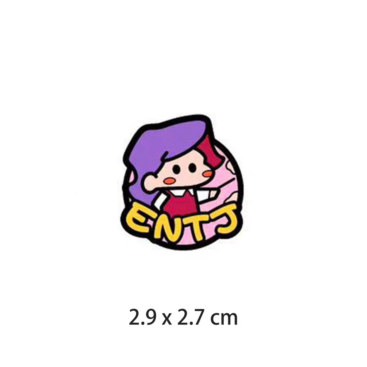 Wholesale MBTI Type 16 Personality Peripheral Brooch