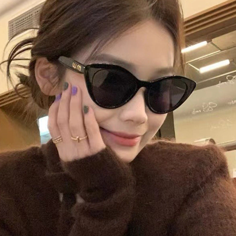 Wholesale Cat eye retro sunglasses UV protection sunglasses