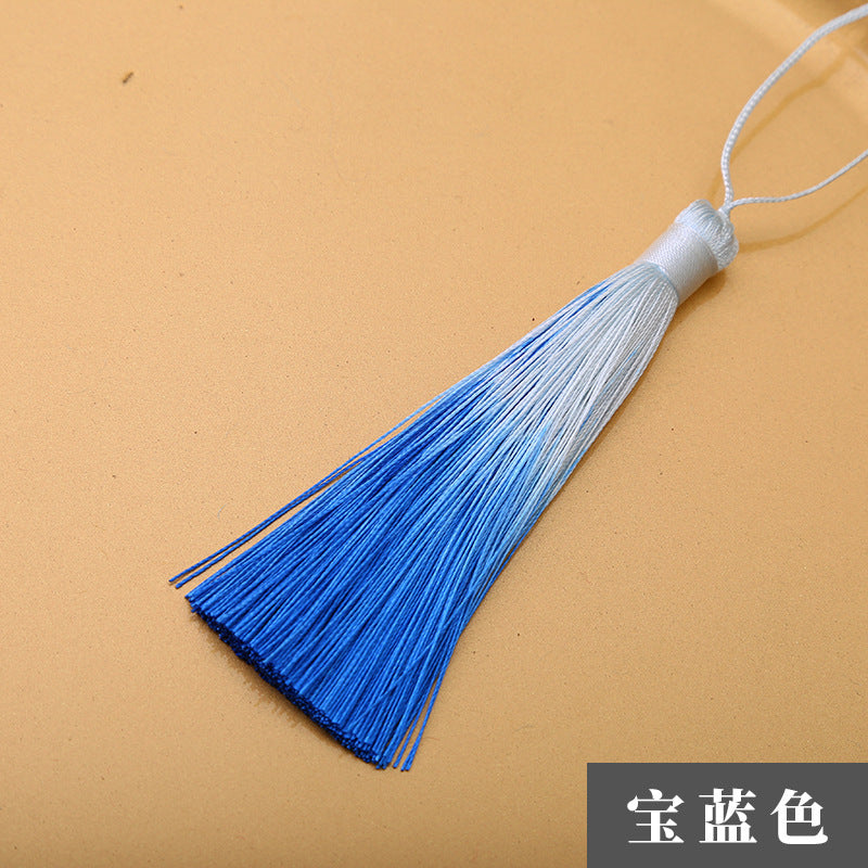 Wholesale Small Gradient Dye Tassel Vertical Decorative Pendant