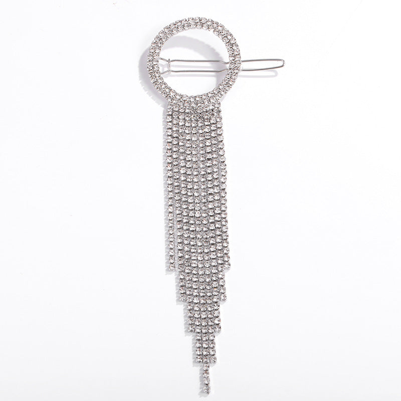 Wholesale Metal Diamond Geometric Hair Clips