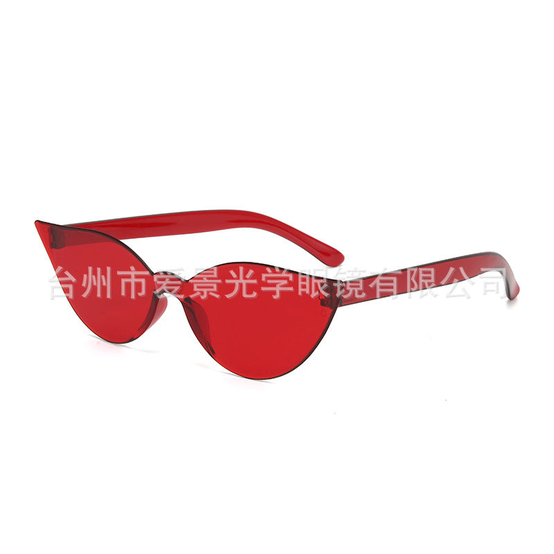 Wholesale Cat Eye Sunglasses Candy Color Sunglasses