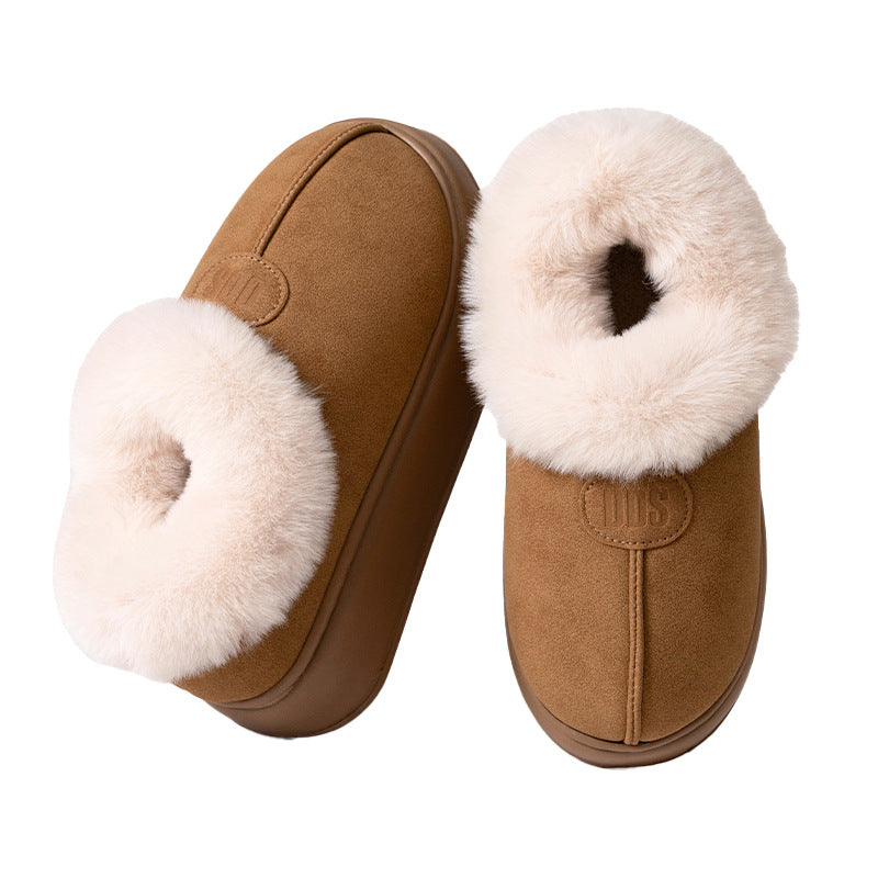 Wholesale women's winter outdoor high-top cotton thick-soled home non-slip