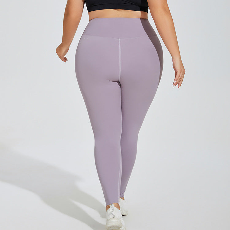 Wholesale Large Size Yoga Pants High Waist Hip Lifting Seamless Cloud Sense Women's Fitness Sports Pants