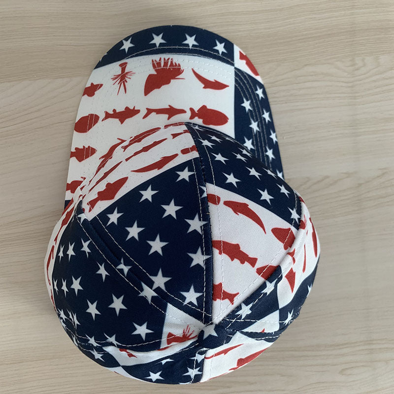Wholesale American Flag Stars and Stripes Printed Baseball Cap