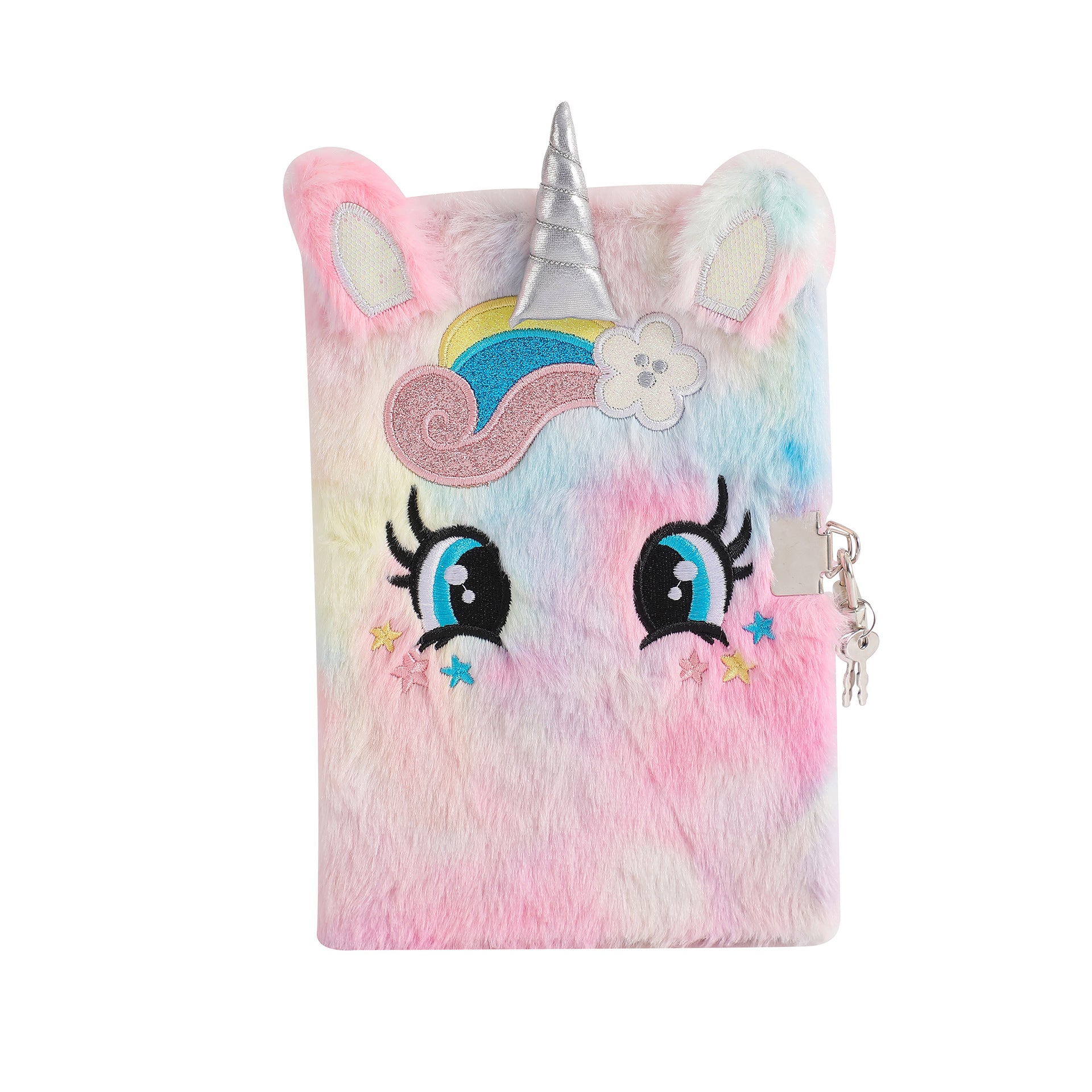 Wholesale Cartoon big-eyed unicorn plush book