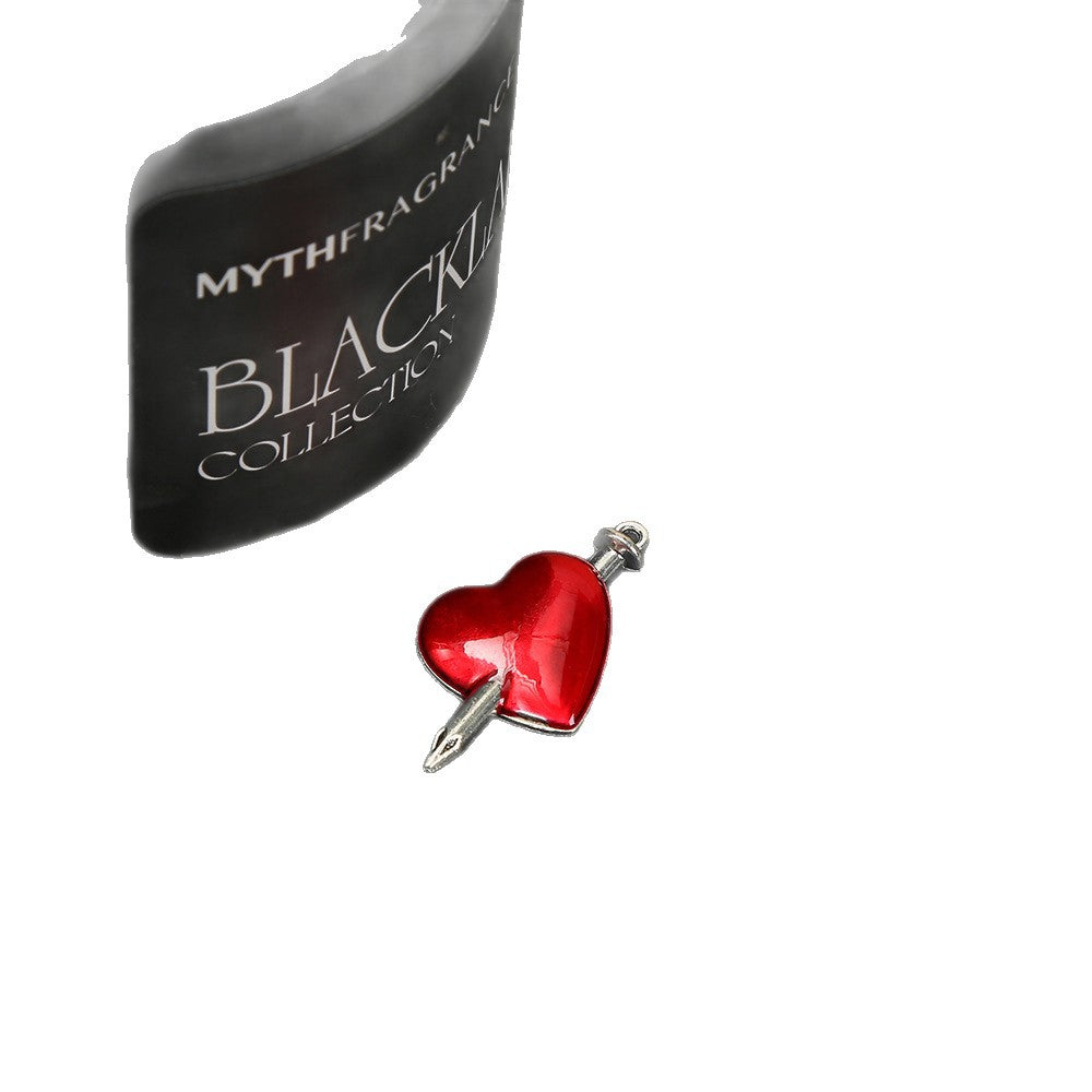 Wholesale 50PCS Vintage red heart pendant