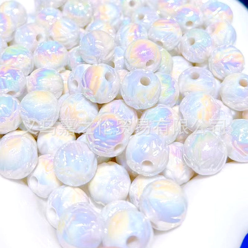 Wholesale 200PCS Baroque Popcorn Acrylic Beads