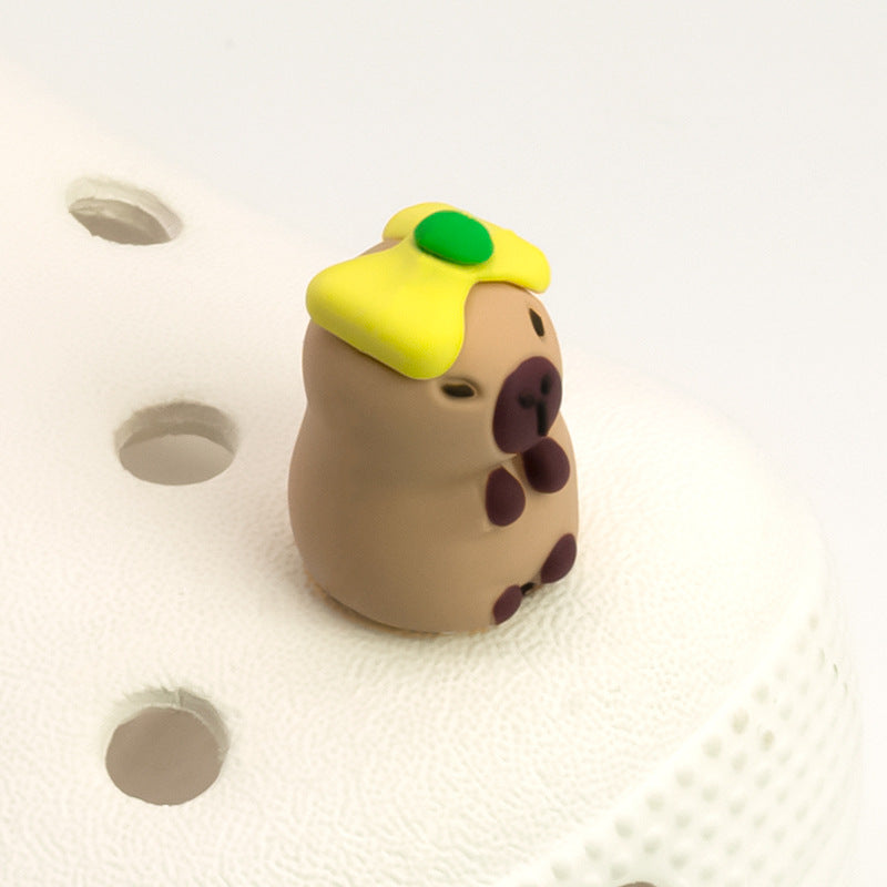 Wholesale 5pcs Cartoon 3D Garden Crocs Decorative Accessories