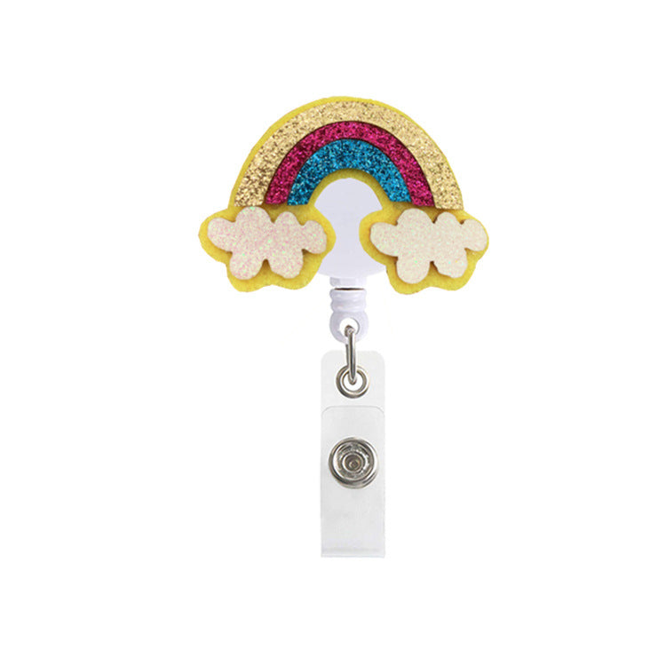 Wholesale ABS Rainbow Telescoping Keychain