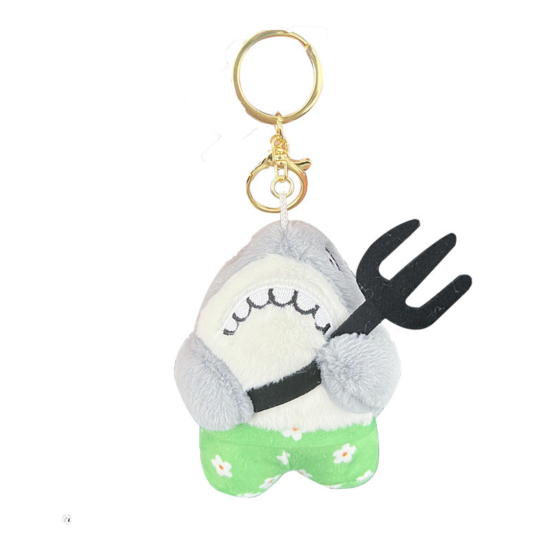 Wholesale Creative Doll Plush Ball Keychain