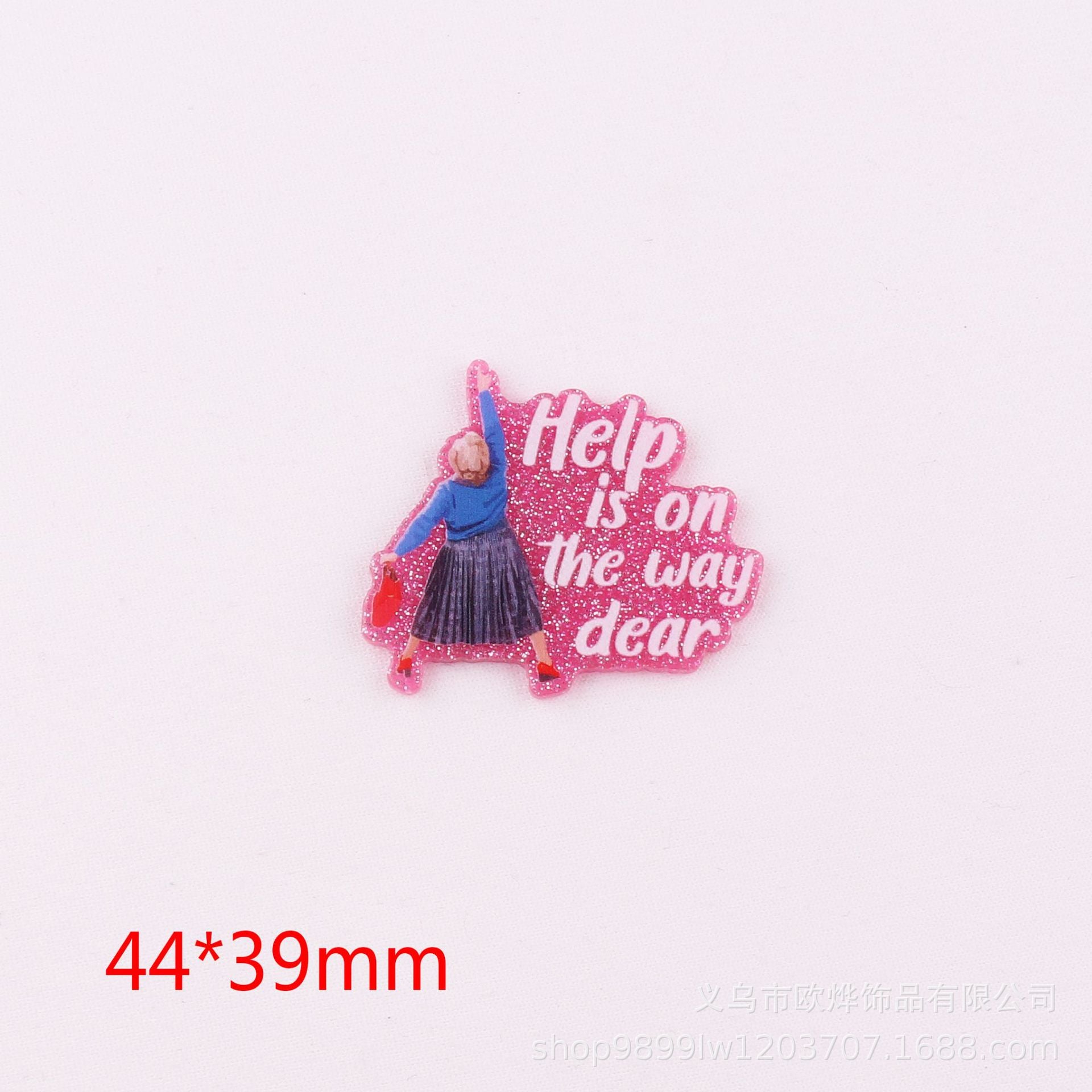 Wholesale 10pcs FlatBack Acrylic Cute DIY Patch Accessories