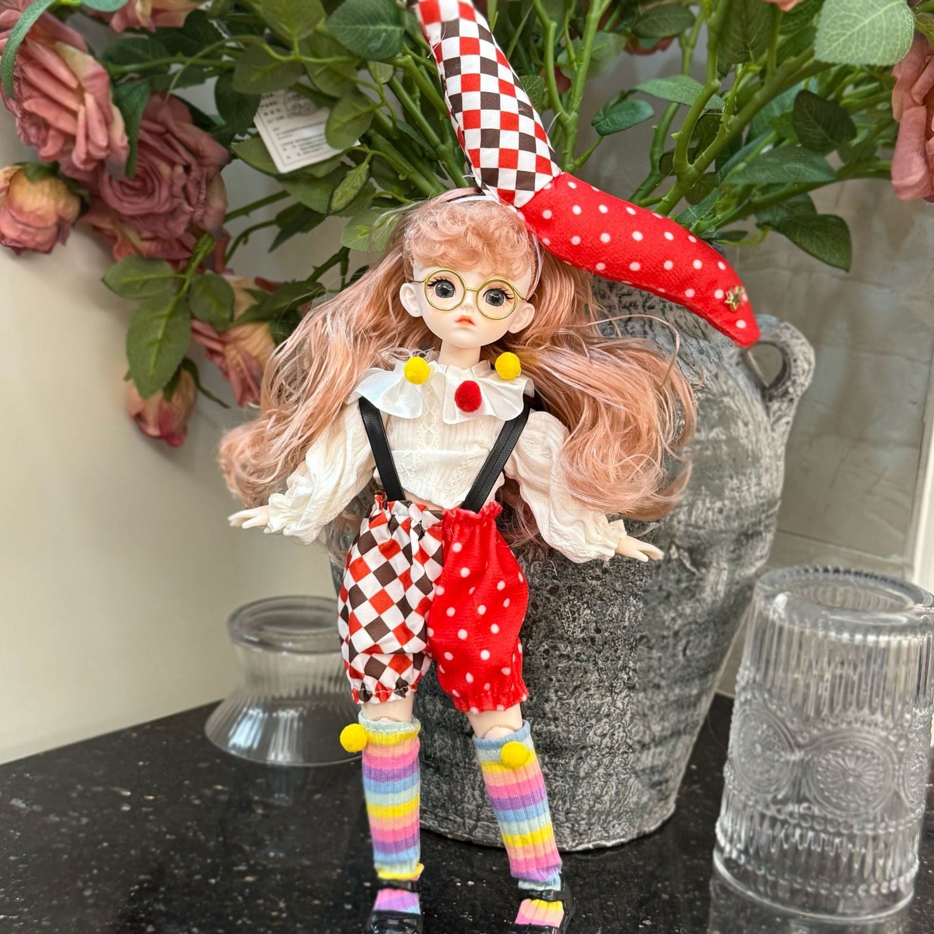 Wholesale 30cm doll 6 points BJD doll suit