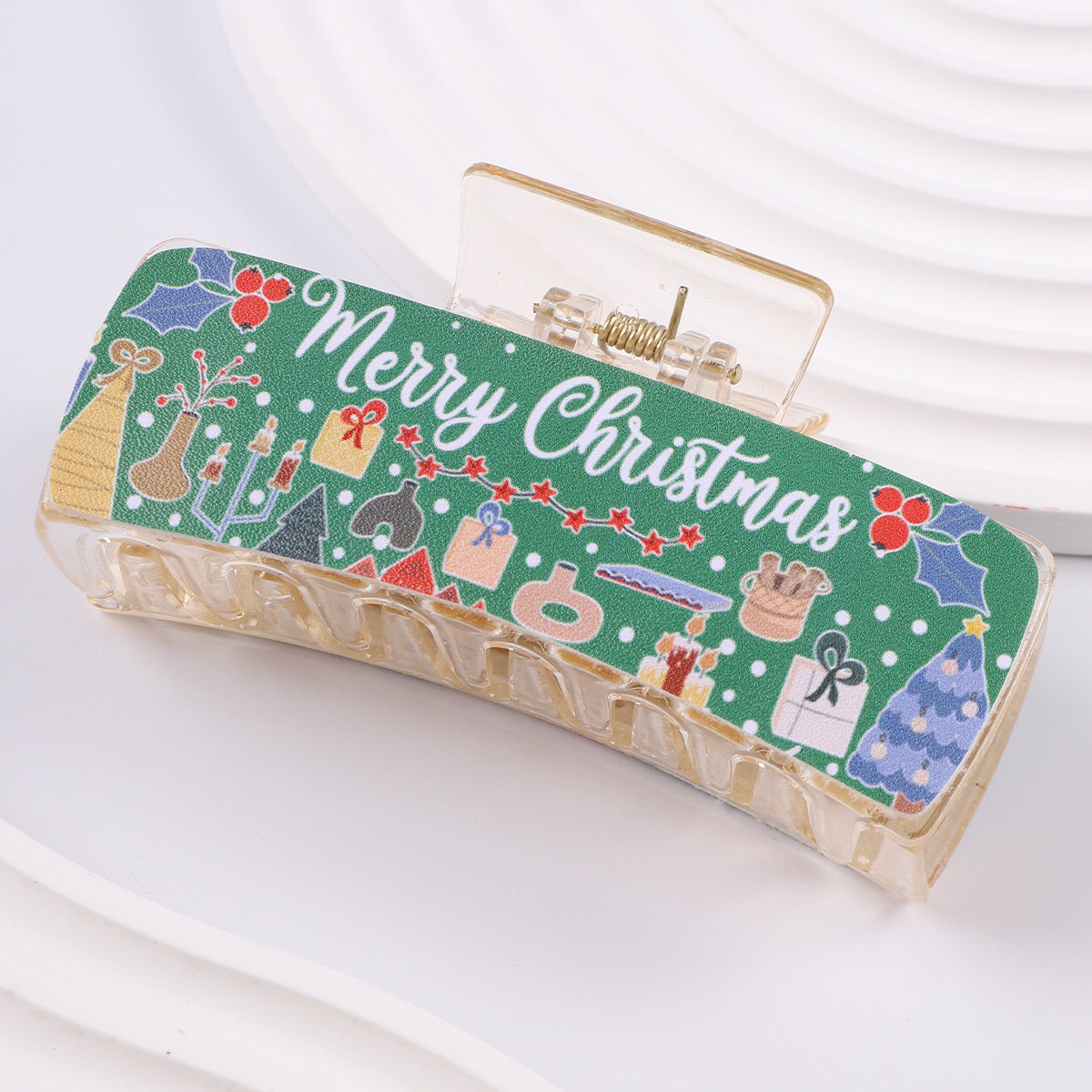 Wholesale Christmas Snowman Christmas Ball Decoration Hair Clip