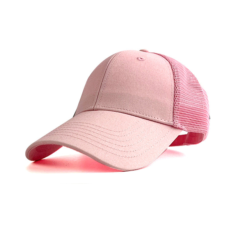 Wholesale Breathable Pure Cotton Net Baseball Caps
