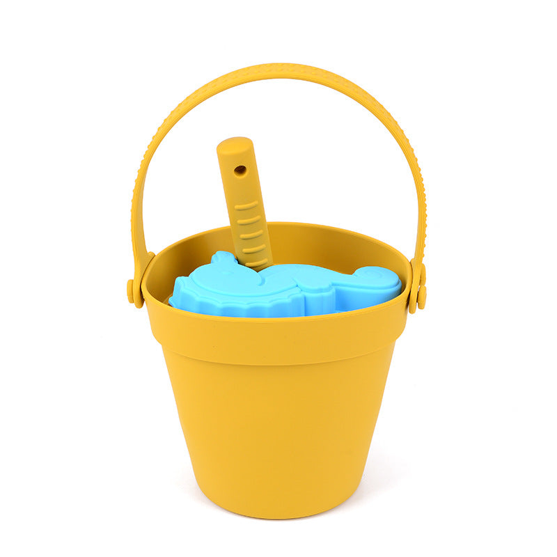 Wholesale Seaside Beach Silicone Toy Parent-child Interactive Sand Digging Shovel Play Water Tool