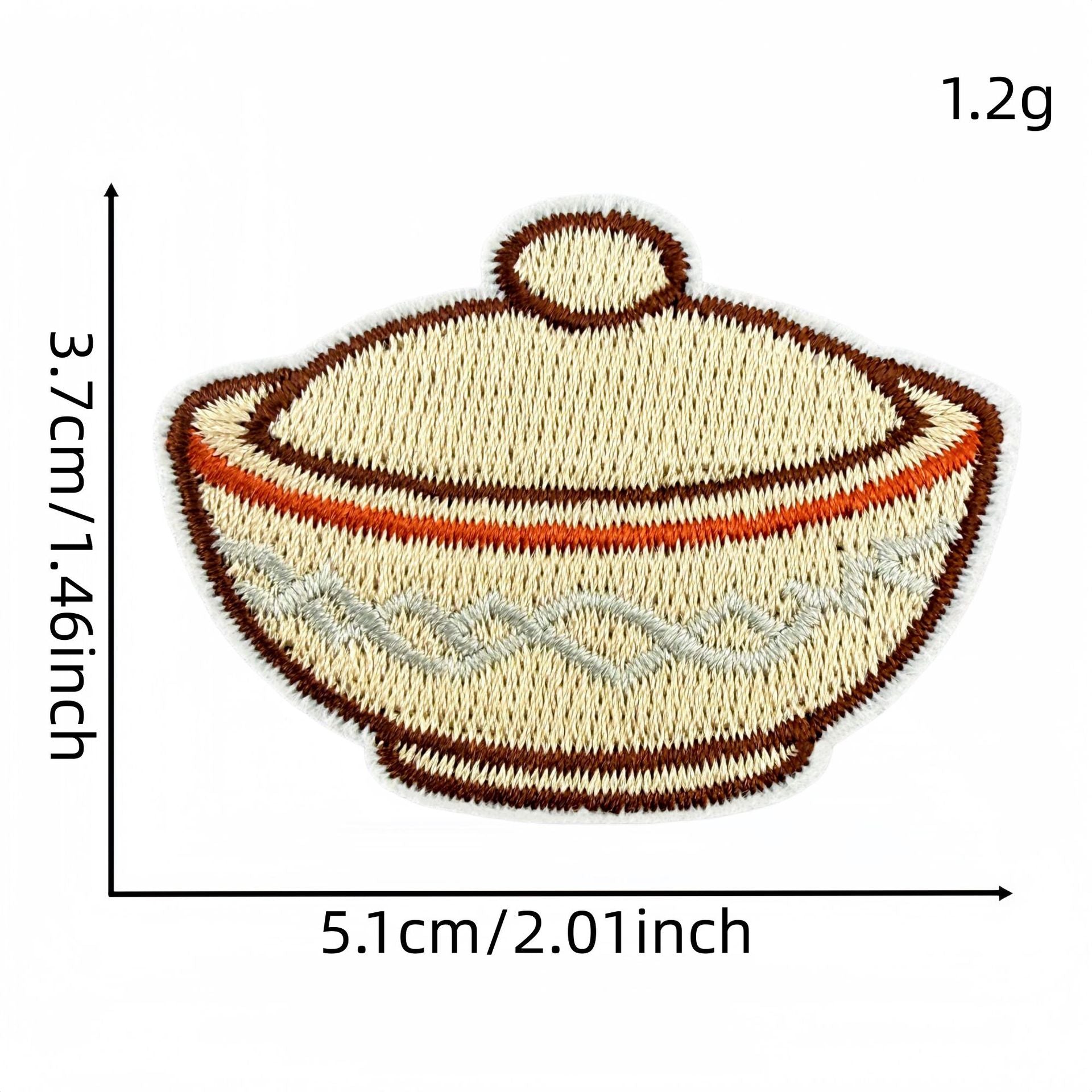 Wholesale 32Pc Home Theme Iron On Embroidered Patches DIY Sewing Decorative Appliques For Clothing Bags And Home Decor