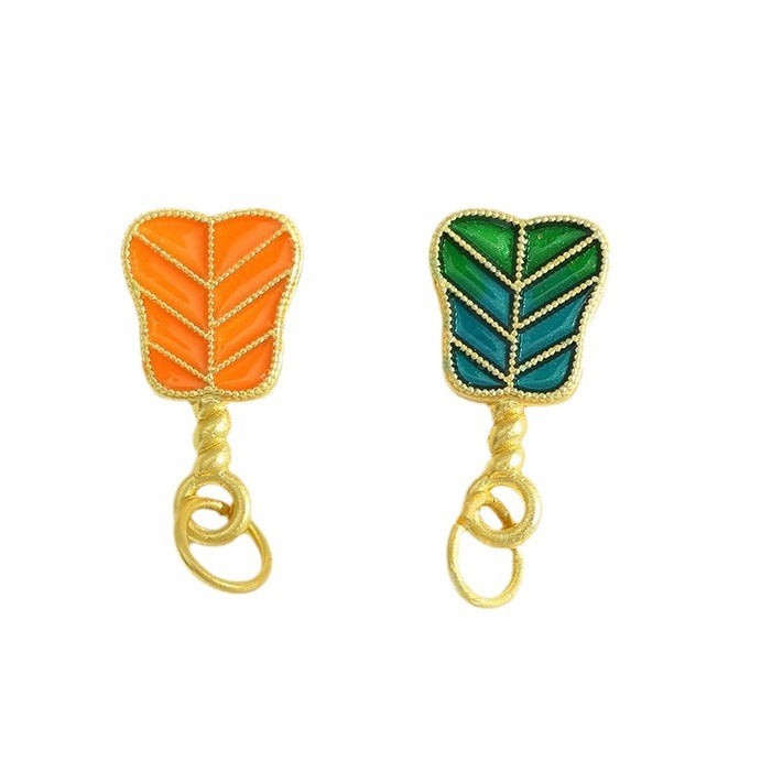 Wholesale Colorful koi fish fox face butterfly banana fan Pendant