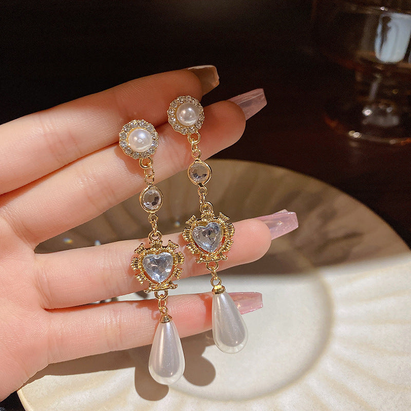 Wholesale Baroque Pearl Alloy Earrings