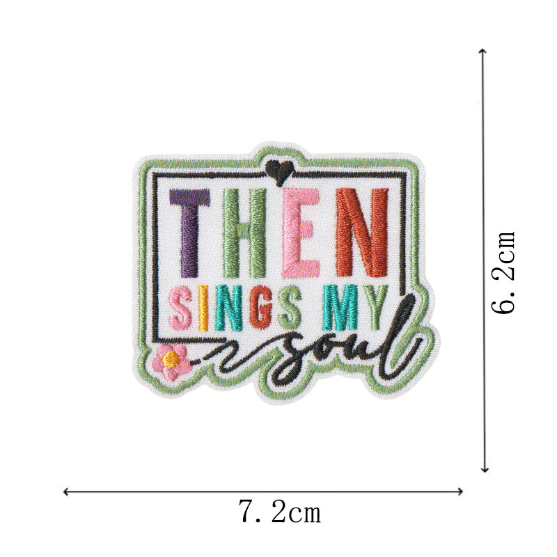 Wholesale  Bible Cloth Embroidery  DIY Patches