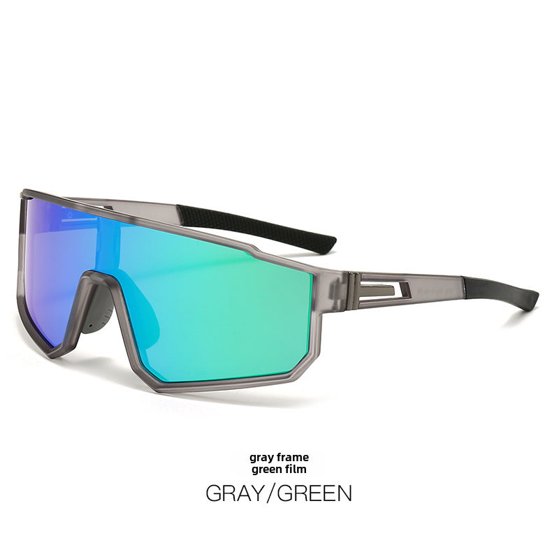 Wholesale New fashion sports colorful one-piece sunglasses