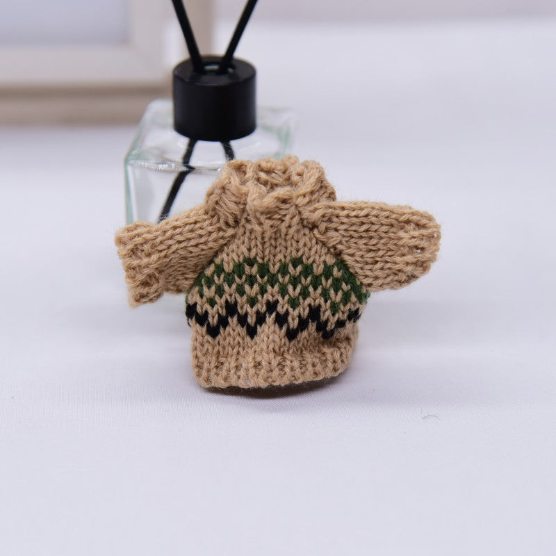 Wholesale Wholesale 10cm Handdog Doll Replacement Clothes Sweater Toy Cotton Doll Accessories Finished Dress-up Accessories