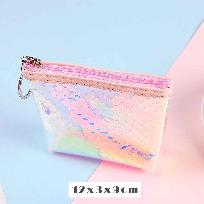 Wholesale PVC Fish Scale Sequin Coin Purse
