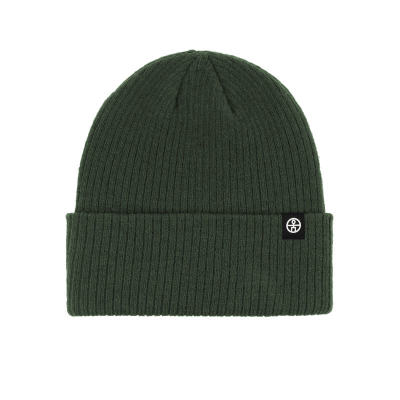 Wholesale Winter hat women' s thick warm knitted hat men' s cycling skiing windproof plus velvet warm hat men