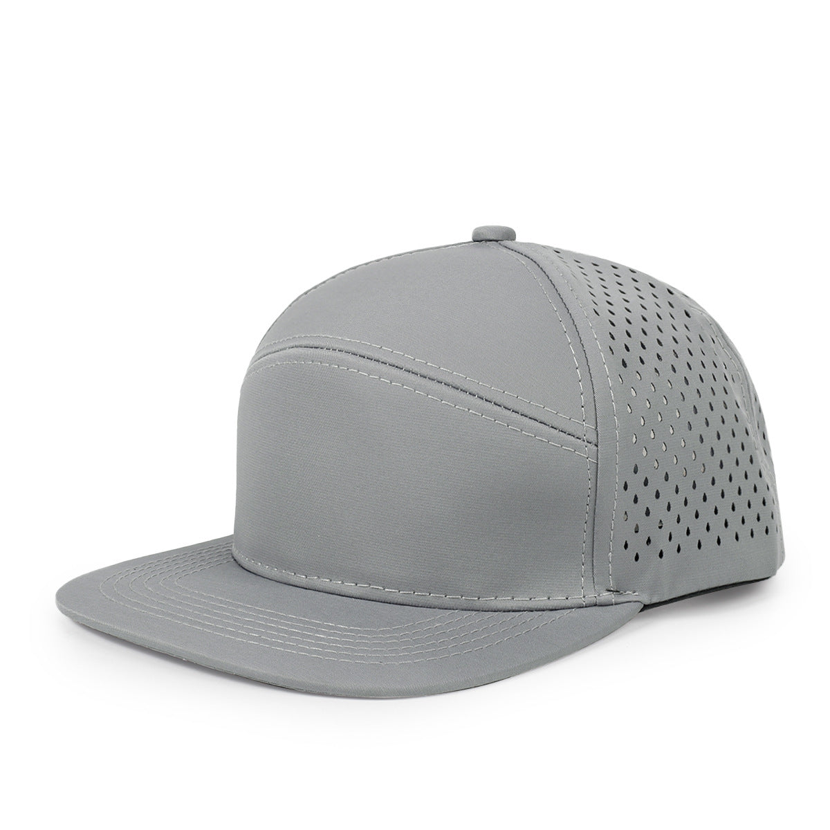 Wholesale Flat brimmed men' s outdoor casual solid color baseball cap