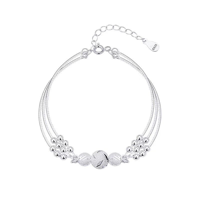 Wholesale Multi-layer Carved Transfer Beads Niche Design, Simple Light Luxury Bracelet