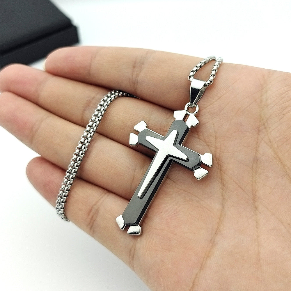 Wholesale Men's Cross Necklace