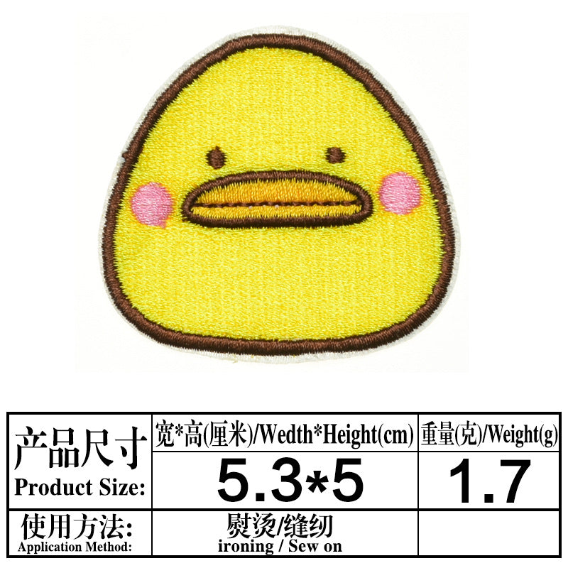 Wholesale Cute Cartoon Bee Embroidered Patch Stylish Decorative Accent For Clothing Hats Towels DIY Craft Supply