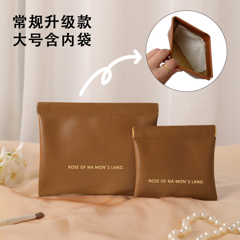 Wholesale Mini portable storage bag with automatic closure of shrapnel