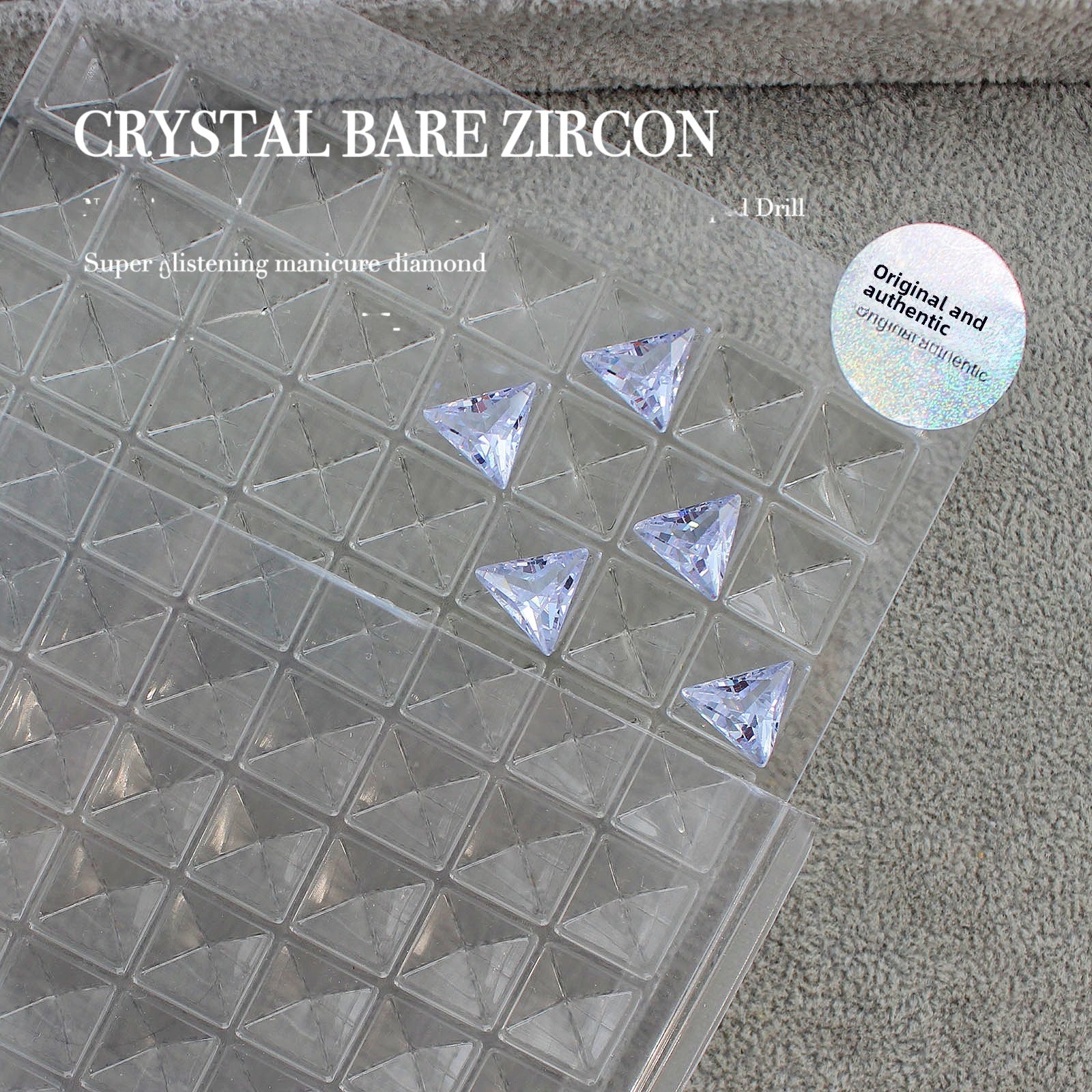 Wholesale 50pcs Flashing Mini Nude Zircon Pointed Bottom Diamond Shaped Rock Sugar Pigeon Egg Water Drop Nail Art Horse Eye Nail Art Jewelry