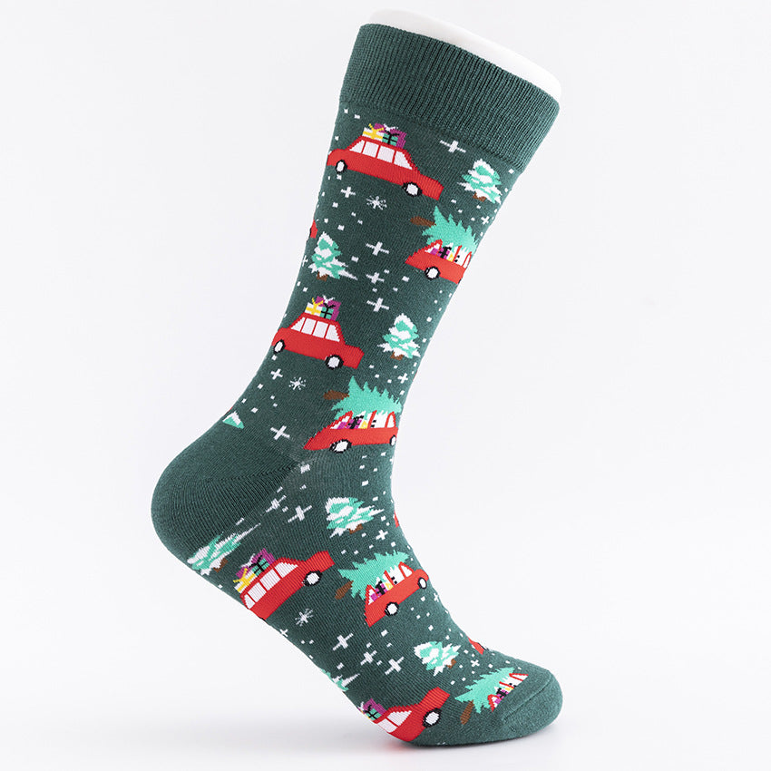 Wholesale Winter Cotton Christmas Men's Stockings
